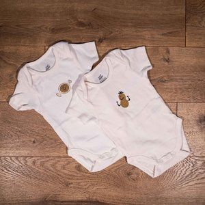 Little Journey 12M Peanut Onesies Set